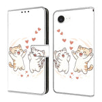 Ốp lưng điện thoại da thuần chay sơn giống pha lê, dành cho iPhone 17e / 16e, iPhone 17 Pro Max, iPhone 17 Pro, iPhone 17