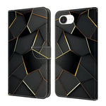 Ốp lưng điện thoại da thuần chay sơn giống pha lê, dành cho iPhone 17e / 16e, iPhone 17 Pro Max, iPhone 17 Pro, iPhone 17
