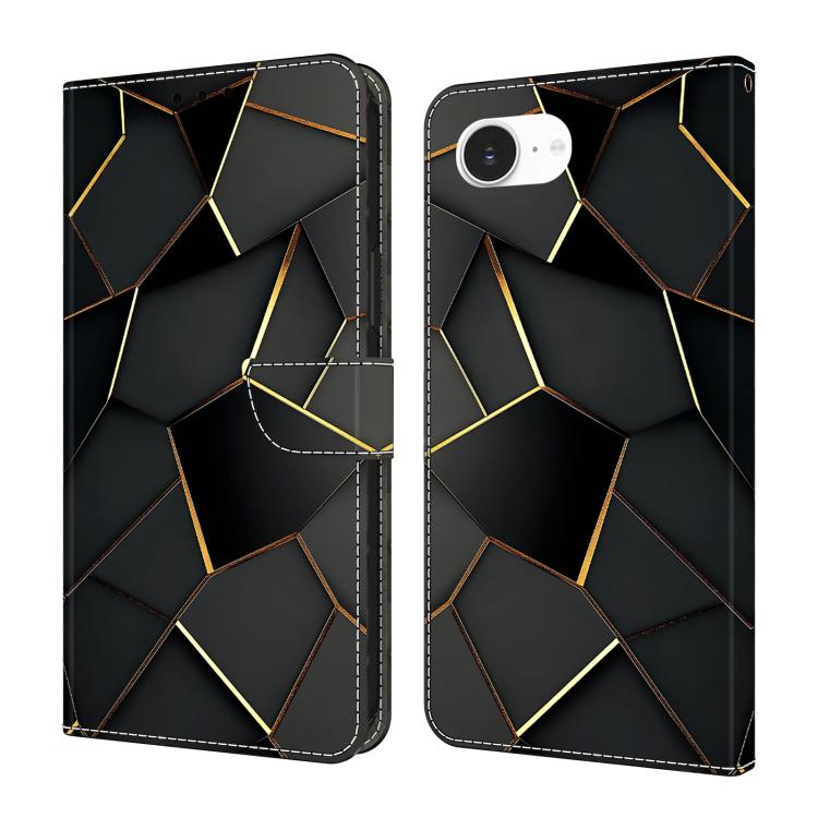Ốp lưng điện thoại da thuần chay sơn giống pha lê, dành cho iPhone 17e / 16e, iPhone 17 Pro Max, iPhone 17 Pro, iPhone 17