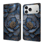 Ốp lưng điện thoại da thuần chay sơn giống pha lê, dành cho iPhone 17e / 16e, iPhone 17 Pro Max, iPhone 17 Pro, iPhone 17