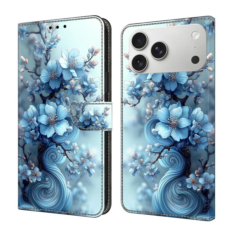 Ốp lưng điện thoại da thuần chay sơn giống pha lê, dành cho iPhone 17e / 16e, iPhone 17 Pro Max, iPhone 17 Pro, iPhone 17