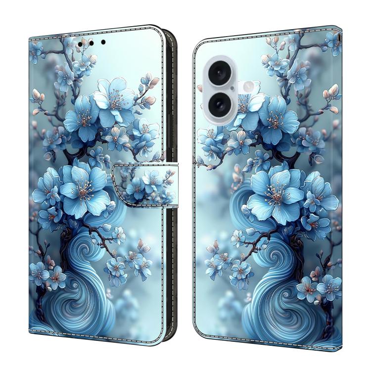 Ốp lưng điện thoại da thuần chay sơn giống pha lê, dành cho iPhone 17e / 16e, iPhone 17 Pro Max, iPhone 17 Pro, iPhone 17