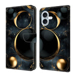 Ốp lưng điện thoại da thuần chay sơn giống pha lê, dành cho iPhone Air, iPhone 16 Pro Max, iPhone 16 Pro, iPhone 16