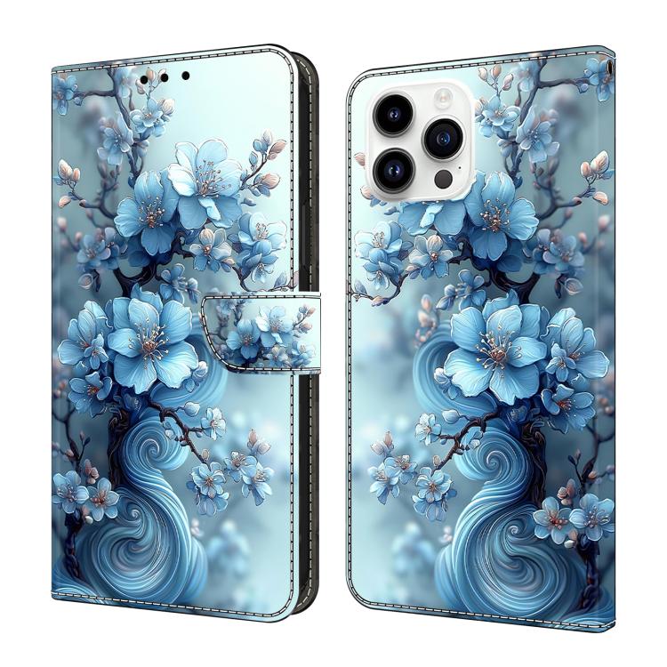 Ốp lưng điện thoại da thuần chay sơn giống pha lê, dành cho iPhone 15 Pro Max, iPhone 15 Pro, iPhone 14 / 13, iPhone 14 Pro