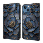 Ốp lưng điện thoại da thuần chay sơn giống pha lê, dành cho iPhone 15 Pro Max, iPhone 15 Pro, iPhone 14 / 13, iPhone 14 Pro