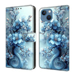 Ốp lưng điện thoại da thuần chay sơn giống pha lê, dành cho iPhone 15 Pro Max, iPhone 15 Pro, iPhone 14 / 13, iPhone 14 Pro