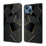 Ốp lưng điện thoại da thuần chay sơn giống pha lê, dành cho iPhone 15 Pro Max, iPhone 15 Pro, iPhone 14 / 13, iPhone 14 Pro