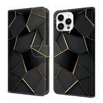 Ốp lưng điện thoại da thuần chay sơn giống pha lê, dành cho iPhone 15 Pro Max, iPhone 15 Pro, iPhone 14 / 13, iPhone 14 Pro