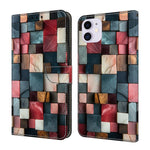 Ốp điện thoại da thuần chay sơn giống pha lê, Dành cho iPhone 11