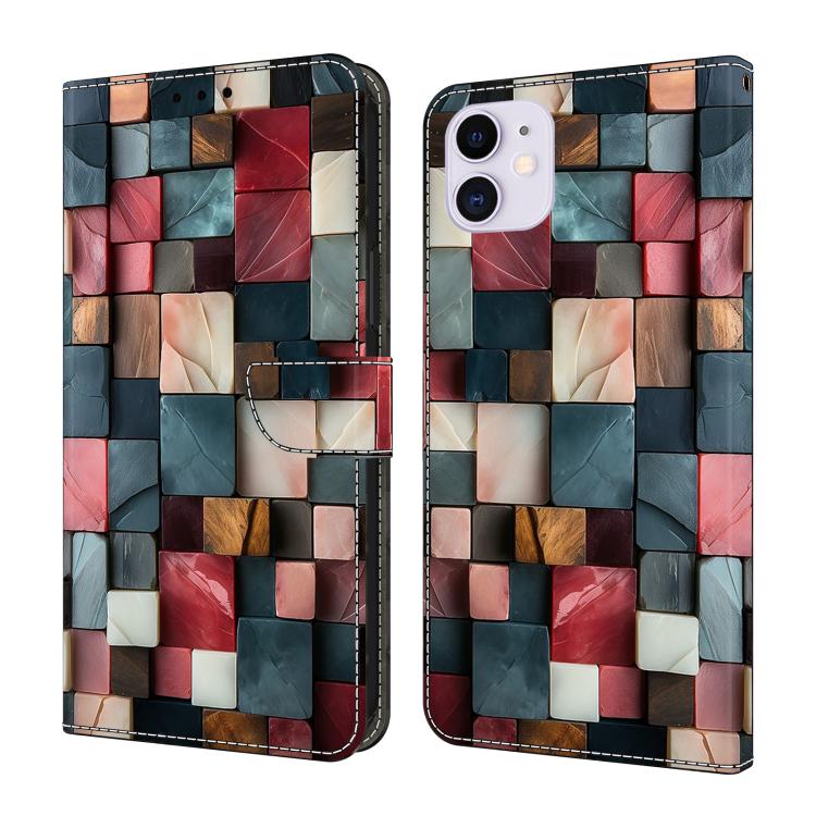 Ốp điện thoại da thuần chay sơn giống pha lê, Dành cho iPhone 11