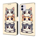 Ốp điện thoại da thuần chay sơn giống pha lê, Dành cho iPhone 11