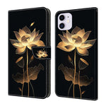 Ốp điện thoại da thuần chay sơn giống pha lê, Dành cho iPhone 11