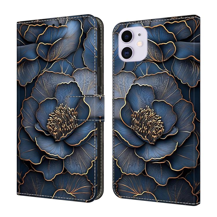Ốp điện thoại da thuần chay sơn giống pha lê, Dành cho iPhone 11