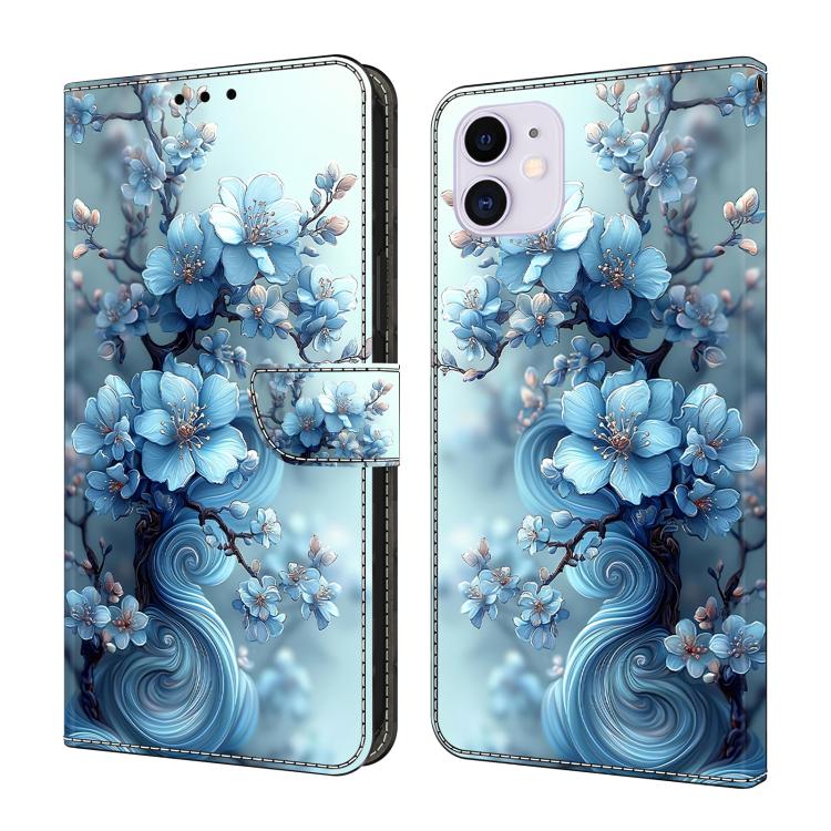 Ốp điện thoại da thuần chay sơn giống pha lê, Dành cho iPhone 11