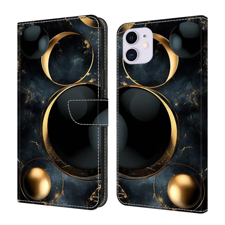 Ốp điện thoại da thuần chay sơn giống pha lê, Dành cho iPhone 11