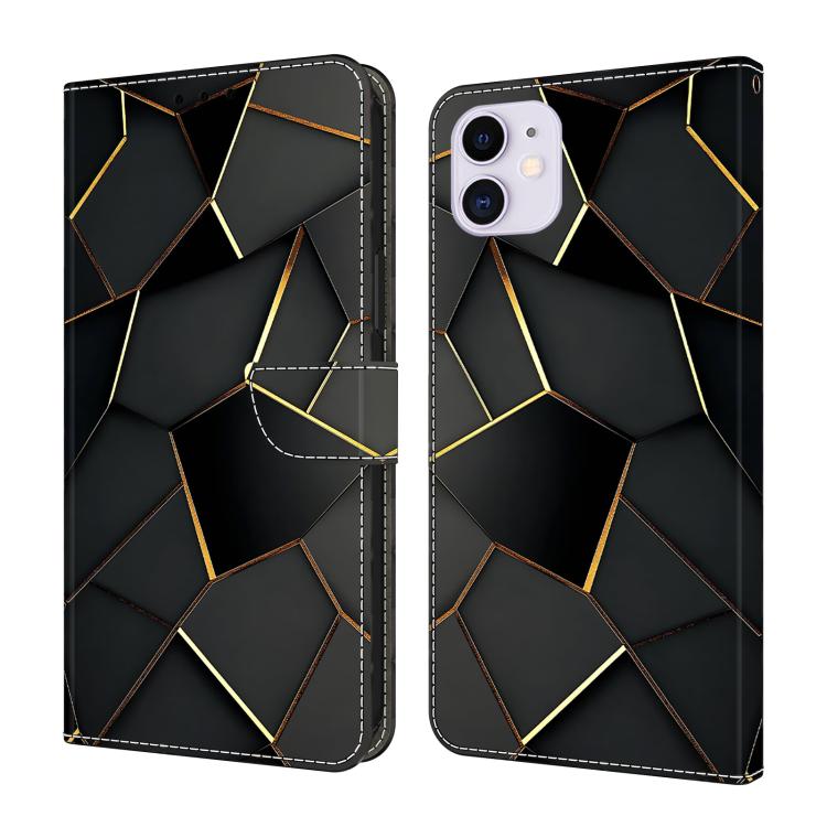 Ốp điện thoại da thuần chay sơn giống pha lê, Dành cho iPhone 11