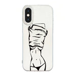 Transparent Frame IMD Cream Phone Case, For iPhone 11 Pro Max, For iPhone 11, For iPhone 11 Pro, For iPhone X / XS, For iPhone XR, For iPhone XS Max, For iPhone 8 Plus / 7 Plus