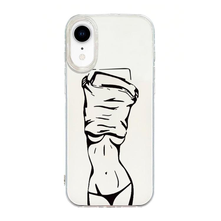 Transparent Frame IMD Cream Phone Case, For iPhone 11 Pro Max, For iPhone 11, For iPhone 11 Pro, For iPhone X / XS, For iPhone XR, For iPhone XS Max, For iPhone 8 Plus / 7 Plus