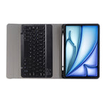 Cho iPad Air 11 2024 / 2025 / Air 4 2020 / Air 5 2022 Ốp bảo vệ bàn phím Bluetooth màu kẹo ABS siêu mỏng tháo rời có giá đỡ & khe cắm bút, A098B