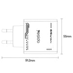 Bộ sạc nhanh ba cổng Mecha GaN 65W Yesido YC101, YC101