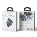 Bộ sạc nhanh ba cổng Mecha GaN 65W Yesido YC101, YC101