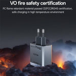 Bộ sạc nhanh ba cổng Mecha GaN 65W Yesido YC101, YC101
