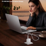 Bộ sạc nhanh giao diện kép USB và Type-C PD45W Yesido, phích cắm EU, UK, US