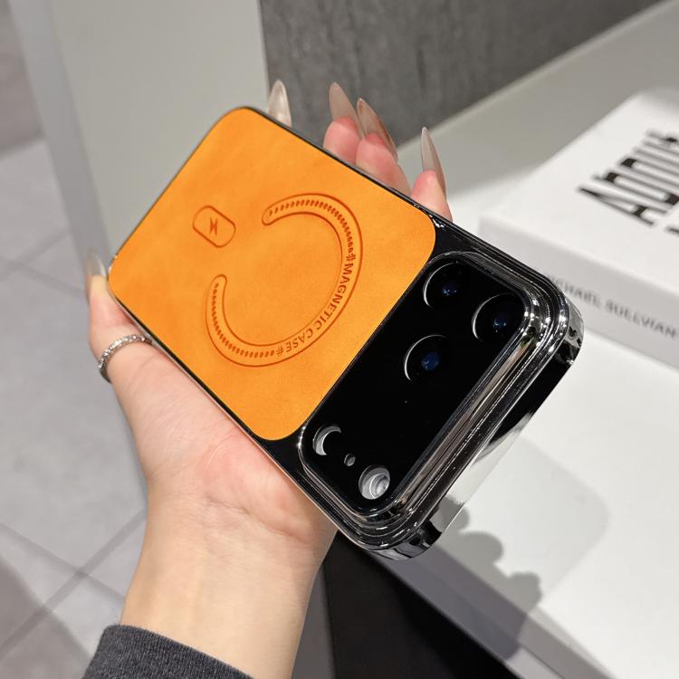 Ốp lưng điện thoại da cừu lỗ nhỏ có nam châm, dành cho iPhone 17 Pro Max, dành cho iPhone 17 Pro