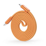Cáp dữ liệu bện nylon từ tính DUX DUCIS AUTO Series 27W Type-C sang 8 Pin, chiều dài: 1m, Type-C sang 8 Pin