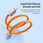 DUX DUCIS LCBA Series 27W Type-C to 8 Pin Lanyard Fast Charging Data Cable, Length: 30cm, Type-C to 8 Pin