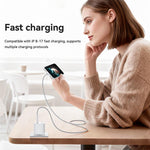 Bộ sạc nhanh cổng đơn Yesido YC107 PD35W USB-C / Type-C kèm cáp Type-C sang Type-C, YC107