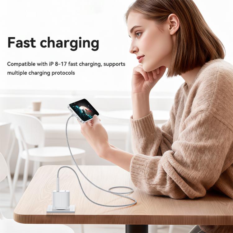 Bộ sạc nhanh cổng đơn Yesido YC107 PD35W USB-C / Type-C kèm cáp Type-C sang Type-C, YC107