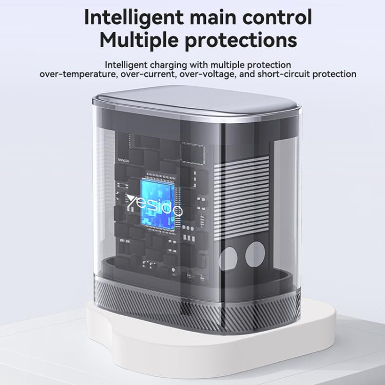 Bộ sạc nhanh cổng đơn Yesido YC153 PD35W USB-C / Type-C kèm cáp Type-C sang Type-C, YC153