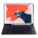T098B Ốp bảo vệ bàn phím Bluetooth màu kẹo tích hợp siêu mỏng cho iPad Air 11 2024 / 2025 / Air 4 10.9 inch 2020, có giá đỡ & khe cắm bút, T098B