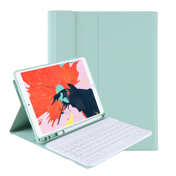 T098B Ốp bảo vệ bàn phím Bluetooth màu kẹo tích hợp siêu mỏng cho iPad Air 11 2024 / 2025 / Air 4 10.9 inch 2020, có giá đỡ & khe cắm bút, T098B