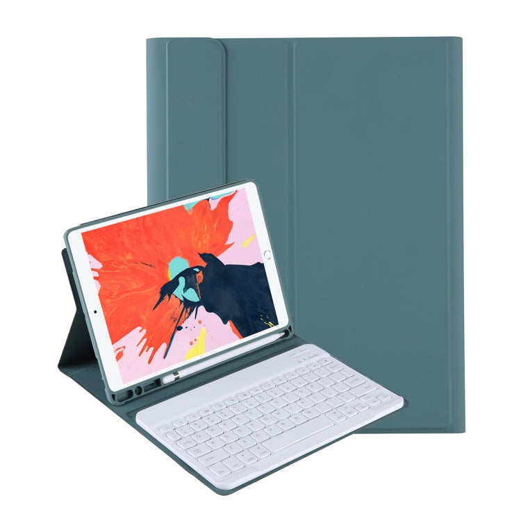 T098B Ốp bảo vệ bàn phím Bluetooth màu kẹo tích hợp siêu mỏng cho iPad Air 11 2024 / 2025 / Air 4 10.9 inch 2020, có giá đỡ & khe cắm bút, T098B