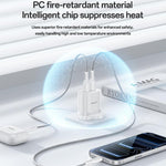 Yesido YC150 12W 2.4A USB Dual Ports Charger Set with 1m USB to Type-C Data Cable, YC150
