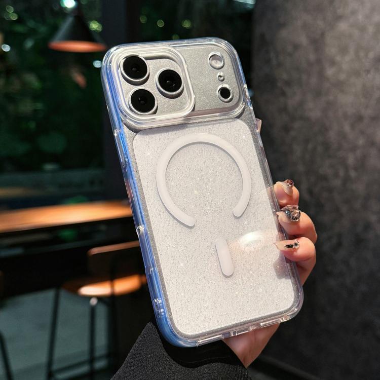 Ốp lưng điện thoại acrylic lấp lánh pha lê có nam châm, dành cho iPhone 17 Pro Max, dành cho iPhone 17 Pro