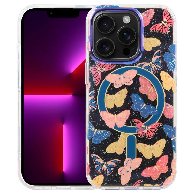 Ốp Lưng Điện Thoại Nam Châm IMD Blue Light Jungle Series, Dành Cho iPhone 13 Pro Max, Dành Cho iPhone 13 Pro