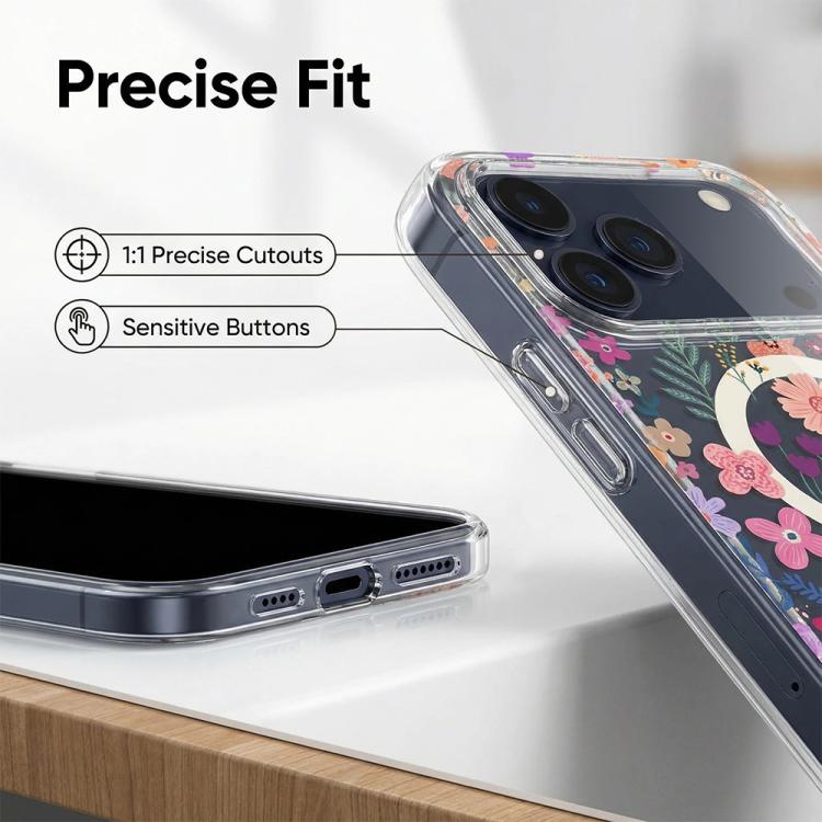 Ốp Lưng Điện Thoại Nam Châm IMD Blue Light Jungle Series, Dành Cho iPhone 13 Pro Max, Dành Cho iPhone 13 Pro