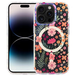 IMD Blue Light Jungle Series Magnetic Phone Case, For iPhone 16, For iPhone 15 Pro Max, For iPhone 15 Pro, For iPhone 15 Plus / 14 Plus, For iPhone 15, For iPhone 14 / 13, For iPhone 14 Pro, For iPhone 14 Pro Max