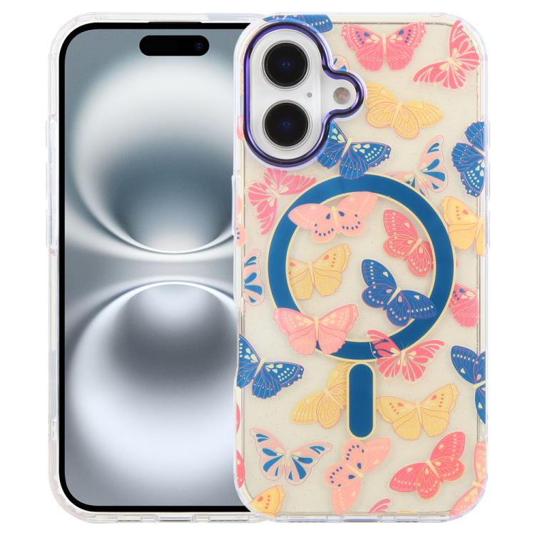 Ốp lưng điện thoại nam châm IMD Blue Light Jungle Series, dành cho iPhone 17e / 16e, dành cho iPhone 17 Pro Max, dành cho iPhone 17 Pro, dành cho iPhone 17, dành cho iPhone Air, dành cho iPhone 16 Pro Max, dành cho iPhone 16 Pro, dành cho iPhone 16 Plus
