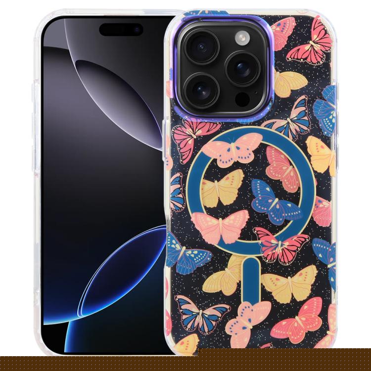 Ốp lưng điện thoại nam châm IMD Blue Light Jungle Series, dành cho iPhone 17e / 16e, dành cho iPhone 17 Pro Max, dành cho iPhone 17 Pro, dành cho iPhone 17, dành cho iPhone Air, dành cho iPhone 16 Pro Max, dành cho iPhone 16 Pro, dành cho iPhone 16 Plus
