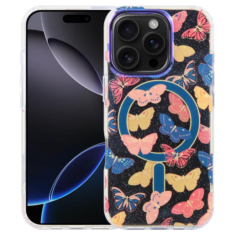 Ốp lưng điện thoại nam châm IMD Blue Light Jungle Series, dành cho iPhone 17e / 16e, dành cho iPhone 17 Pro Max, dành cho iPhone 17 Pro, dành cho iPhone 17, dành cho iPhone Air, dành cho iPhone 16 Pro Max, dành cho iPhone 16 Pro, dành cho iPhone 16 Plus