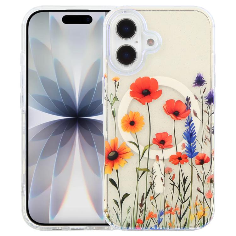 Ốp lưng điện thoại nam châm IMD Blue Light Jungle Series, dành cho iPhone 17e / 16e, dành cho iPhone 17 Pro Max, dành cho iPhone 17 Pro, dành cho iPhone 17, dành cho iPhone Air, dành cho iPhone 16 Pro Max, dành cho iPhone 16 Pro, dành cho iPhone 16 Plus