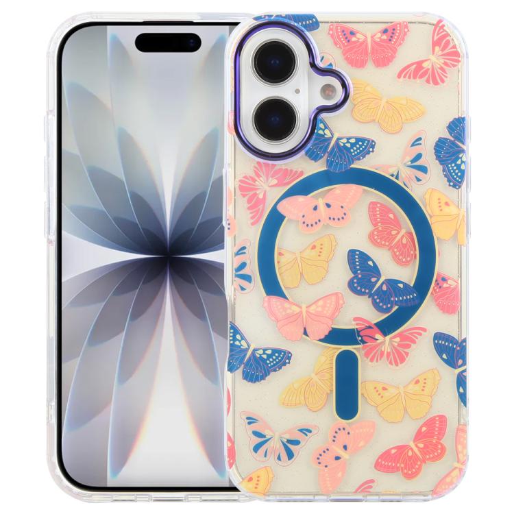 Ốp lưng điện thoại nam châm IMD Blue Light Jungle Series, dành cho iPhone 17e / 16e, dành cho iPhone 17 Pro Max, dành cho iPhone 17 Pro, dành cho iPhone 17, dành cho iPhone Air, dành cho iPhone 16 Pro Max, dành cho iPhone 16 Pro, dành cho iPhone 16 Plus