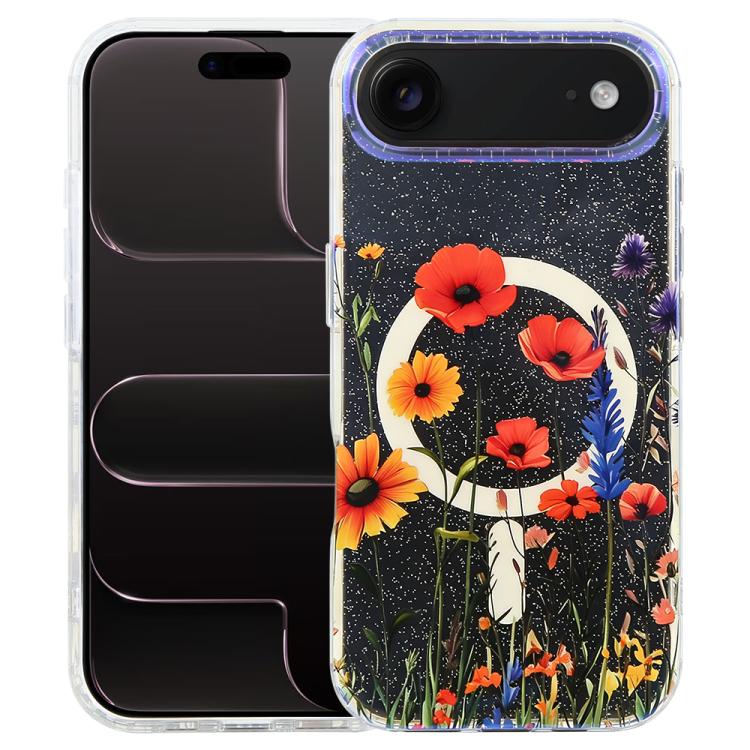 Ốp lưng điện thoại nam châm IMD Blue Light Jungle Series, dành cho iPhone 17e / 16e, dành cho iPhone 17 Pro Max, dành cho iPhone 17 Pro, dành cho iPhone 17, dành cho iPhone Air, dành cho iPhone 16 Pro Max, dành cho iPhone 16 Pro, dành cho iPhone 16 Plus