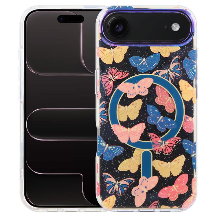Ốp lưng điện thoại nam châm IMD Blue Light Jungle Series, dành cho iPhone 17e / 16e, dành cho iPhone 17 Pro Max, dành cho iPhone 17 Pro, dành cho iPhone 17, dành cho iPhone Air, dành cho iPhone 16 Pro Max, dành cho iPhone 16 Pro, dành cho iPhone 16 Plus