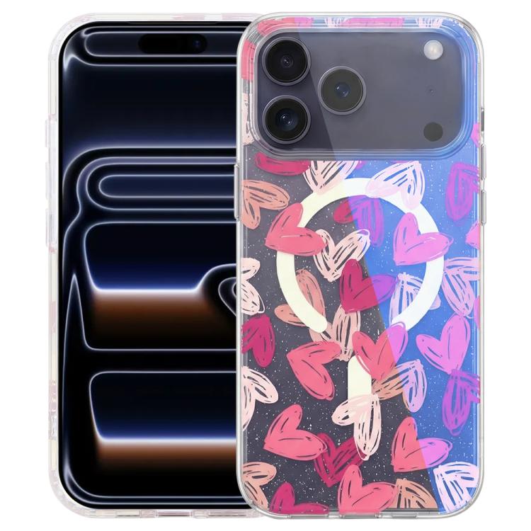Ốp lưng điện thoại nam châm IMD Blue Light Jungle Series, dành cho iPhone 17e / 16e, dành cho iPhone 17 Pro Max, dành cho iPhone 17 Pro, dành cho iPhone 17, dành cho iPhone Air, dành cho iPhone 16 Pro Max, dành cho iPhone 16 Pro, dành cho iPhone 16 Plus