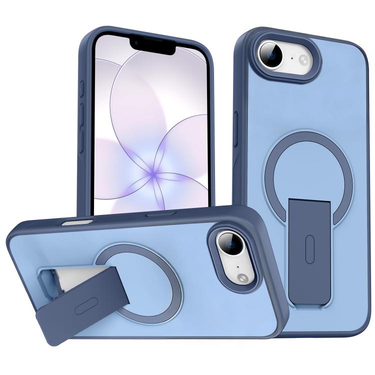 Ốp lưng điện thoại MagSafe cảm giác da có chân đế ẩn, dành cho iPhone 16e / 17e, dành cho iPhone 17 Pro Max, dành cho iPhone 17 Pro, dành cho iPhone 17, dành cho iPhone Air